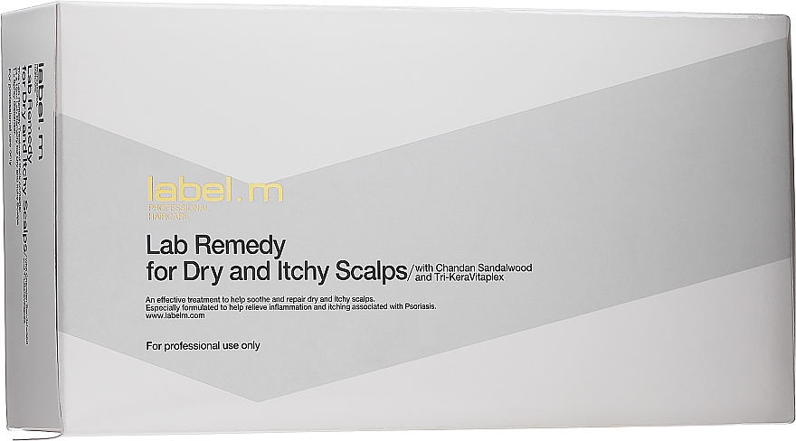 Serum do suchej i swędzącej skóry głowy - Label.m Lab remedy for Dry & Itchy Scalp — Zdjęcie N1