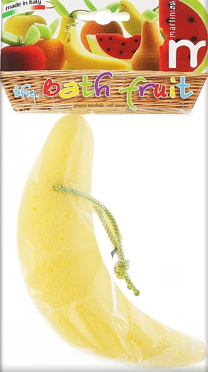 Gąbka do kąpieli Banan - Martini Spa — Zdjęcie N2