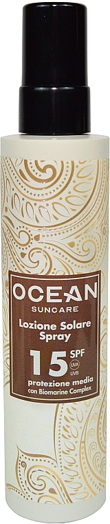 Balsam przeciwsłoneczny w sprayu SPF15 - Emocean Ocean Suncare Lozione Solare Spray SPF15 — Zdjęcie N1