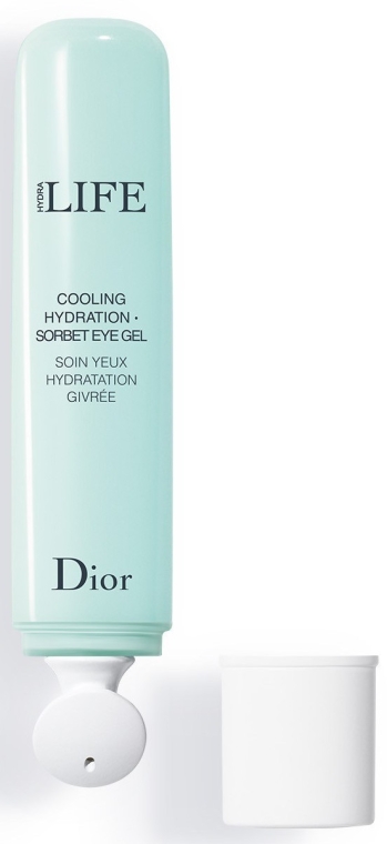 Chłodząco-nawilżający żel-sorbet do skóry wokół oczu - Dior Hydra Life Cooling Hydration Sorbet Eye Gel — Zdjęcie N3