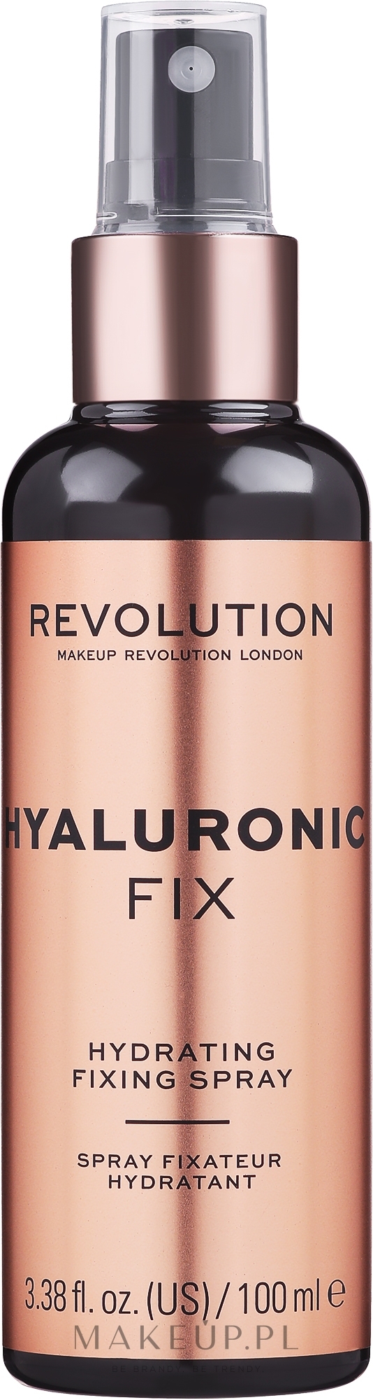 Spray utrwalający makijaż - Makeup Revolution Hyaluronic Fix Spray — Zdjęcie 100 ml