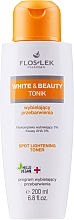 Tonik do twarzy wybielający przebarwienia - Floslek White & Beauty AHA Spot Lightening Toner — фото N1