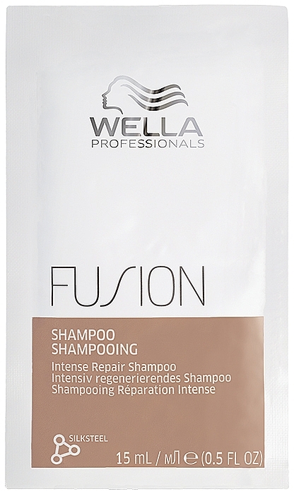 Szampon intensywnie regenerujący - Wella Professionals Fusion Intensive Restoring Shampoo (próbka) — Zdjęcie N1