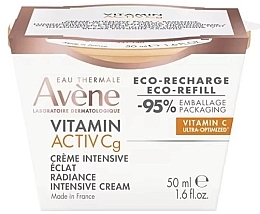 Intensywny krem do twarzy - Avene Eau Thermale Vitamin Activ Cg Radiance Intensive Cream Eco-Refill (uzupełnienie) — Zdjęcie N1