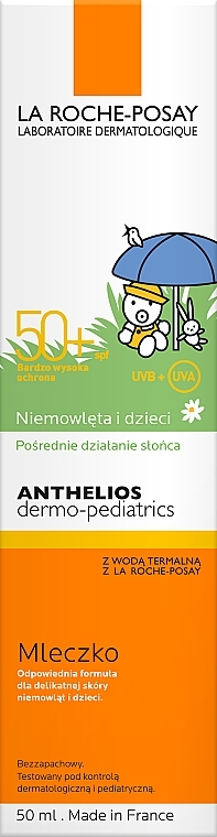 Mleczko dla dzieci SPF 50+ - La Roche-Posay Anthelios Dermo-Kids Pediatrics SPF 50+ — Zdjęcie N7