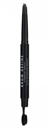 Kredka do brwi ze szczoteczką - MUA Brow Define Eyebrow Pencil With Blending Brush — Zdjęcie N2