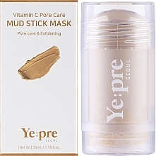 Maseczka w sztyfcie do twarzy - Yepre Vitamin C Pore Care Mud Stick Mask — Zdjęcie N2