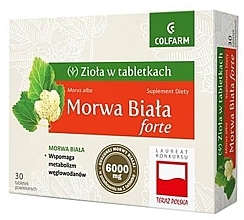 Kup Suplement diety Ekstrakt z morwy białej - Colfarm White Mulberry Forte