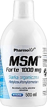 Suplement diety MSM Forte, 1000 mg - Pharmovit MSM Fotre 1000 Mg — Zdjęcie N1