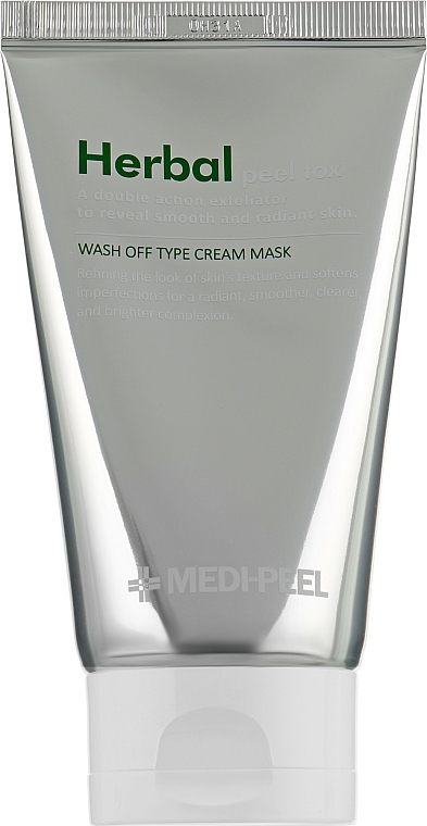 Łagodząca maseczka do twarzy - MEDIPEEL Herbal Peel Tox Wash Off Type Cream Mask — Zdjęcie N3