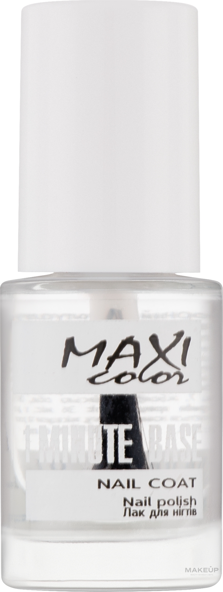 Baza pod lakier - Maxi Color 1 Minute Base Nail Coat — Zdjęcie 6 ml