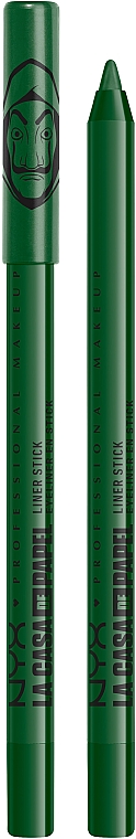 Wodoodporna kredka do oczu - NYX Professional Makeup La Casa De Papel Liner Stick — Zdjęcie N1