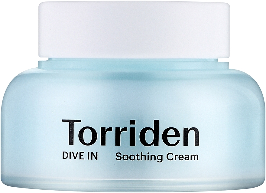 Łagodzący krem do twarzy z kwasem hialuronowym - Torriden Dive-In Soothing Cream — Zdjęcie N2