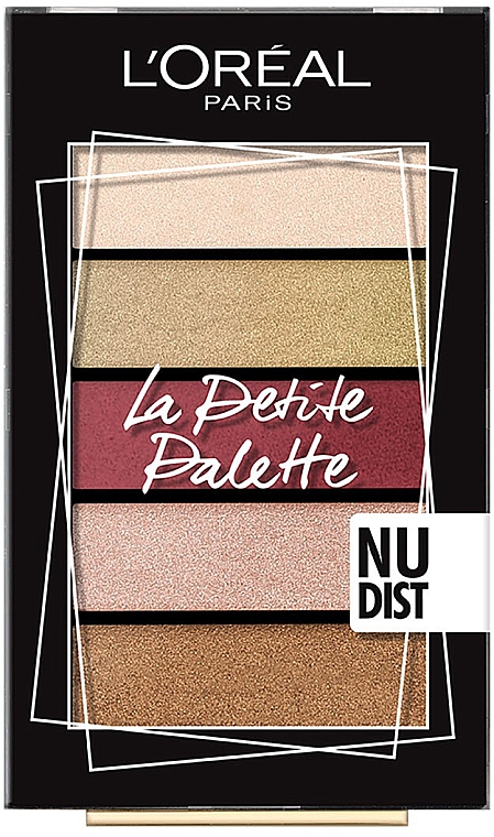 Paletka cieni do powiek - L'Oreal Paris La Petite Palette Nudist Eyeshadow