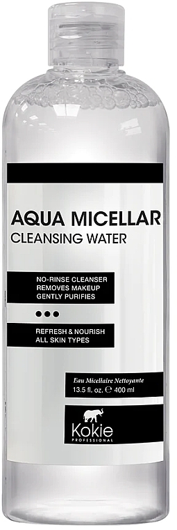 Woda micelarna - Kokie Professional Aqua Micellar Cleansing Water — Zdjęcie N1
