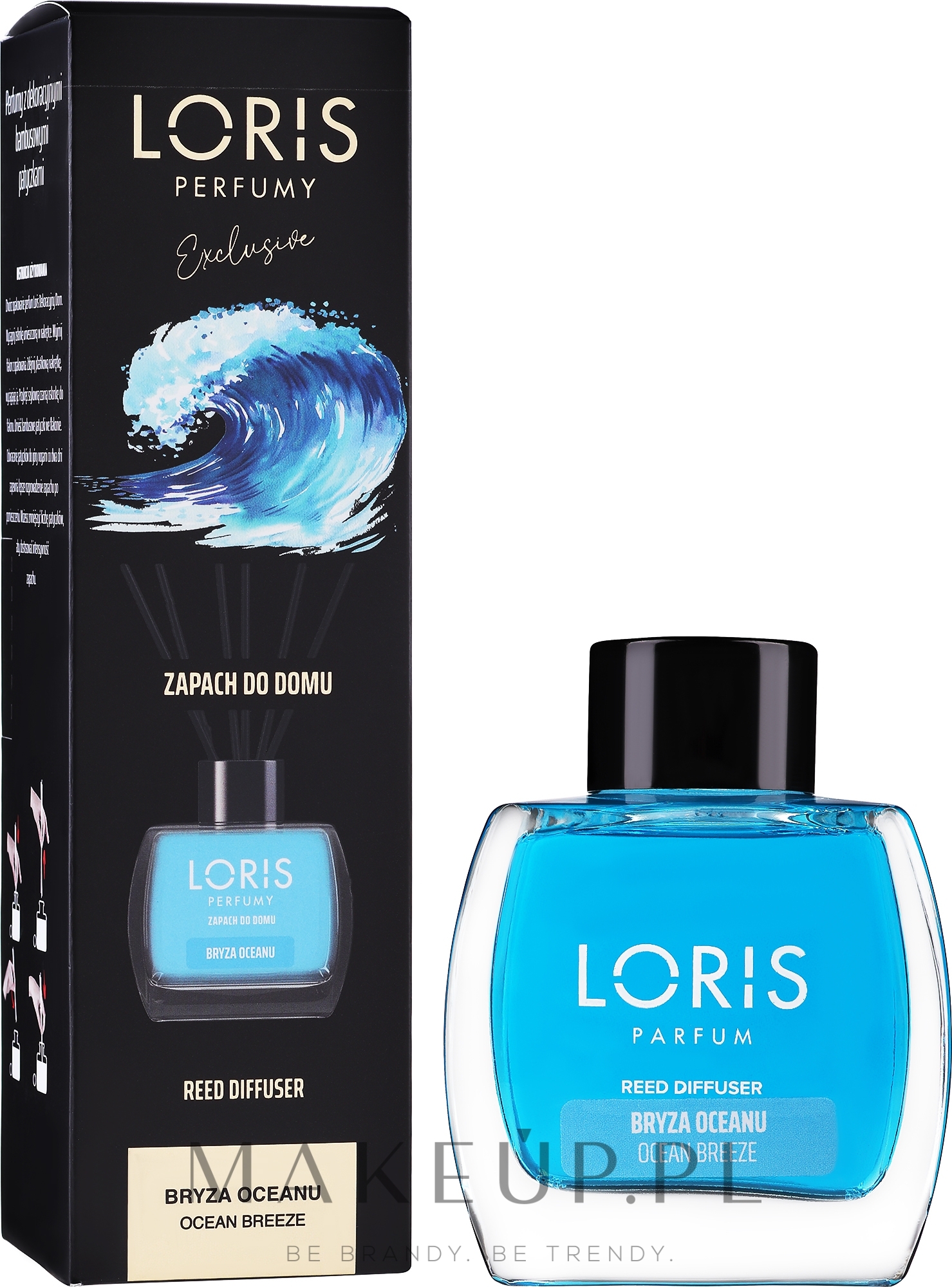 Dyfuzor zapachowy Bryza oceanu - Loris Parfum Reed Diffuser — Zdjęcie 120 ml