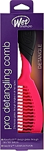 Grzebień do włosów, różowy - Wet Brush Pro Detangling Comb Pink — Zdjęcie N2