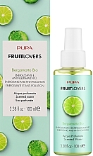 Spray do ciała o zapachu bergamotki - Pupa Fruit Lovers Scented Water Bergamot — Zdjęcie N2