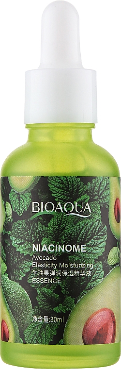 Esencja ujędrniająca do twarzy z nikotynamidem i wyciągiem z awokado - Bioaqua Niacinome Avocado Essence — Zdjęcie N1