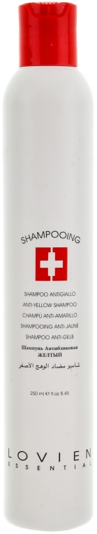 Szampon przeciw żółtym przebarwieniom na włosach - Lovien Essential Shampoo Anti-Yellow — Zdjęcie N1