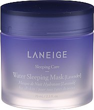 Wodna maska nawilżająca do twarzy na noc z lawendą - Laneige Water Sleeping Mask Lavender — Zdjęcie N2