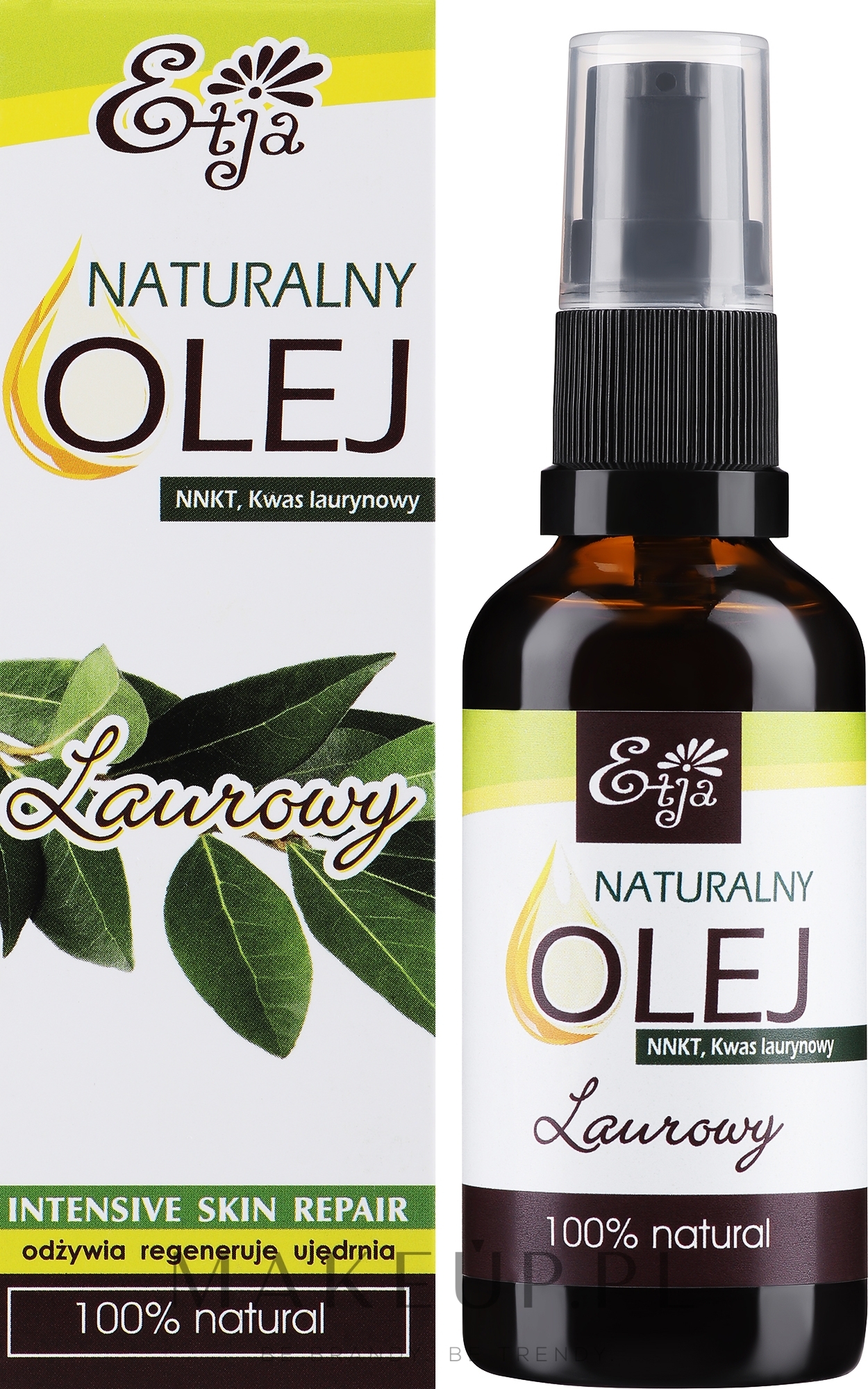 Naturalny olej laurowy - Etja Natural Oil — Zdjęcie 50 ml