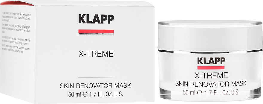 Rewitalizująca maska do twarzy - Klapp X-Treme Skin Renovator Mask — Zdjęcie N2