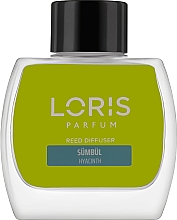 Dyfuzor zapachowy Hiacynt - Loris Parfum Exclusive Hyacinth Reed Diffuser — Zdjęcie N3