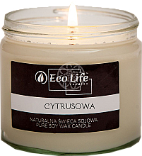 Kup Naturalna świeca sojowa Cytrusowa - Eco Life Candles