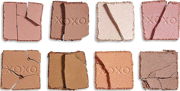 Paleta do konturowania twarzy - Makeup Revolution X Petra Xoxo Highlight & Contour Palette — Zdjęcie N3