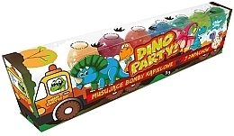 Kup PRZECENA! Zestaw kul do kąpieli - Chlapu Chlap Dino Truck (b/bomb/7x50 g) *