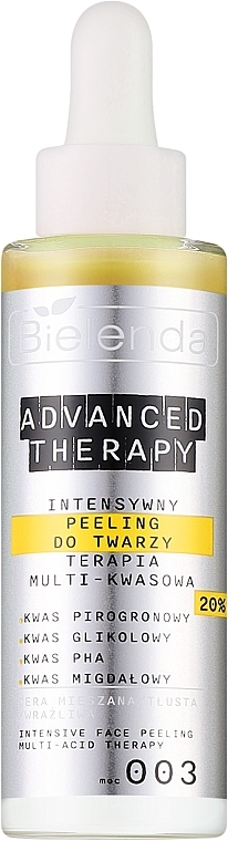 Peeling do twarzy - Bielenda Advanced Therapy Intensive Face Peeling Multi-Acid Therapy 003 — Zdjęcie N1