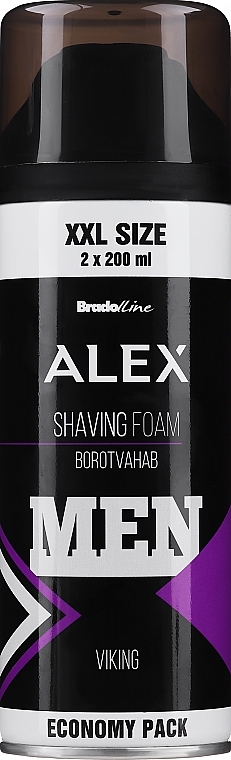 Pianka do golenia - Bradoline Alex Viking Shaving Foam — Zdjęcie N1