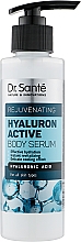 Serum do ciała z kwasem hialuronowym - Dr Sante Hyaluron Active Rejuvenating Body Serum — Zdjęcie N1