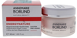 Regenerujący krem do twarzy na noc - Annemarie Borlind Energynature System Pre-Aging Regenerative Night Cream — Zdjęcie N2