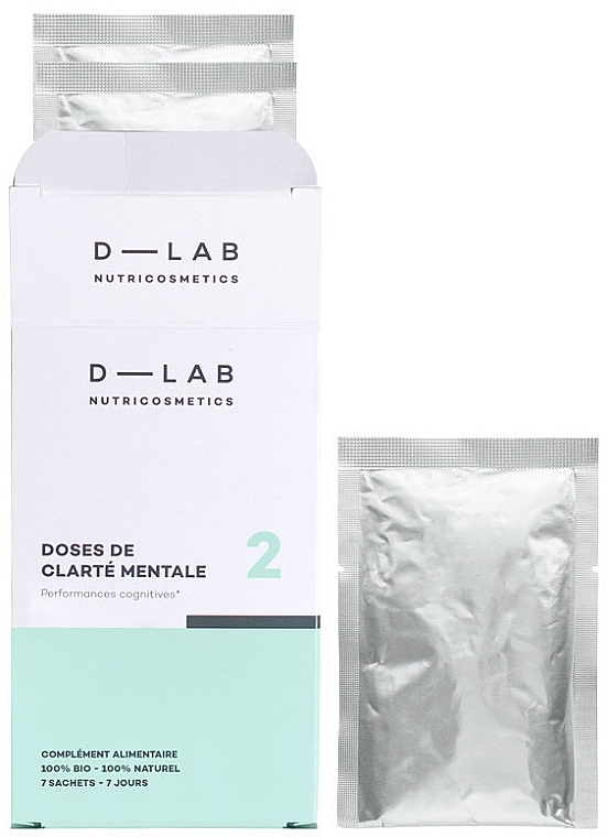 Suplement diety Doses Of Mental Clarity - D-Lab Nutricosmetics Doses Of Mental Clarity — Zdjęcie N1