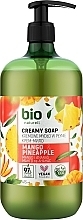 Kremowe mydło Mango i ananas - Bio Naturell Mango & Pineapple Creamy Soap — Zdjęcie N1