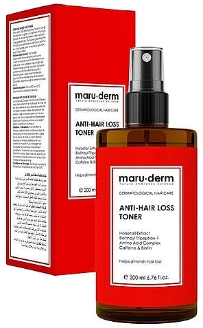 Tonik przeciw wypadaniu włosów - Maruderm Cosmetics Anti-Hair Loss Toner — Zdjęcie N1