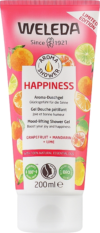Żel pod prysznic Aroma Happiness - Weleda Aroma Shower Happiness Mood-Lifting Shower Gel
