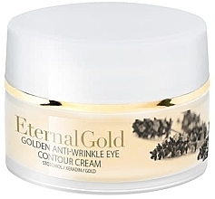 Złoty krem przeciwzmarszczkowy na okolice oczu - Organique Eternal Gold Golden Anti-Wrinkle Eye Contour Cream — Zdjęcie N3