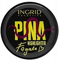 Sypki rozświetlacz - Ingrid Cosmetics x Fagata Pina Highlighter — Zdjęcie N1