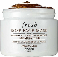Nawilżająca maska różana do twarzy - Fresh Rose Face Mask — Zdjęcie N2