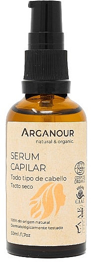 Serum do włosów z olejkiem arganowym - Arganour Hair Serum Argan Oil — Zdjęcie N1