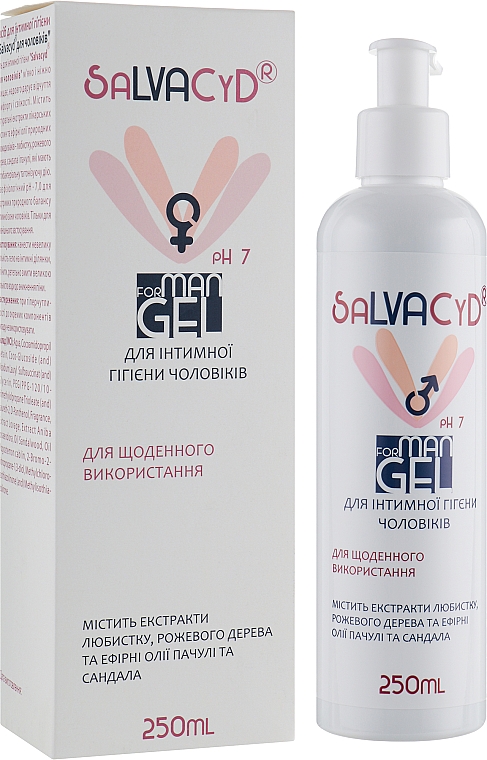 Żel do higieny intymnej dla mężczyzn - Green Pharm Cosmetic Salvacyd Intim Gel