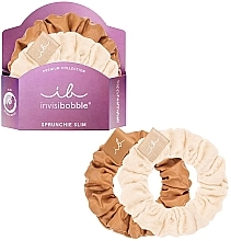 Kup Elastyczna gumka do włosów - Invisibobble Sprunchie Slim Premium Creme De Caramel