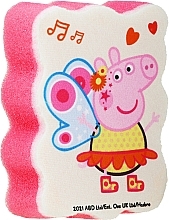 Kup Gąbka do kąpieli dla dzieci Świnka Peppa, Motyl Peppa, czerwona - Suavipiel Peppa Pig Bath Sponge