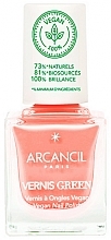 Lakier do paznokci - Arcancil Paris Le Lab Vegetal Vernis Green (w pudełku) — Zdjęcie N1