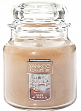 Świeca zapachowa w szklanym słoiku - Yankee Candle Cafe Al Fresco — Zdjęcie N1