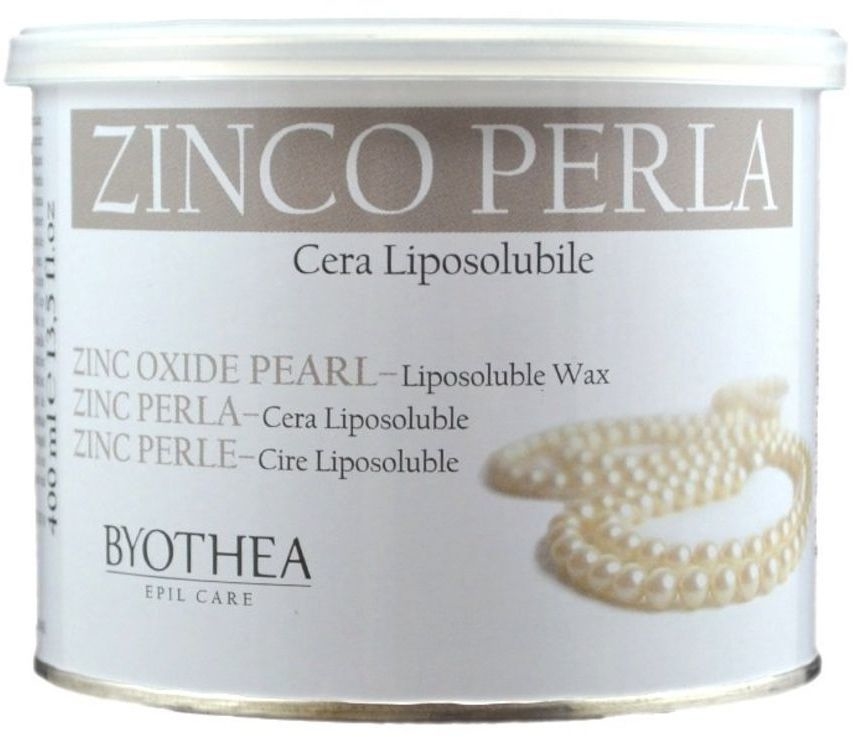 Rozpuszczalny w tłuszczach wosk do depilacji Cynk i masa perłowa - Byothea Zinco Perla Cera Liposolubilc