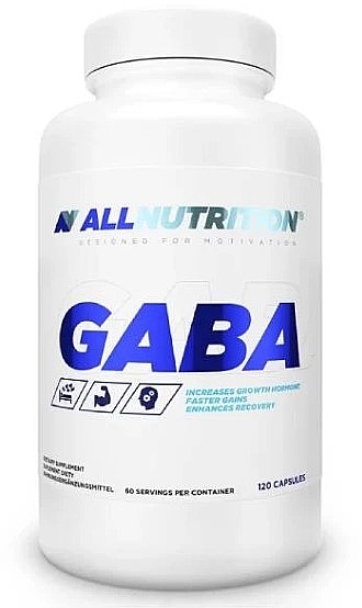 Suplement diety Kwas gamma-aminomasłowy i tauryna - AllNutrition Gaba — Zdjęcie N1